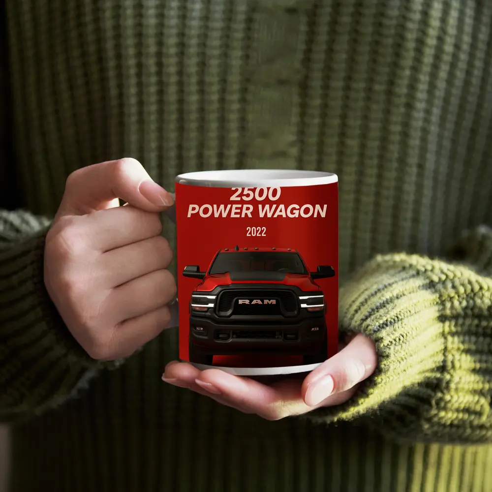 Ram 2500 Power Wagon Red Bold Front – Mugs