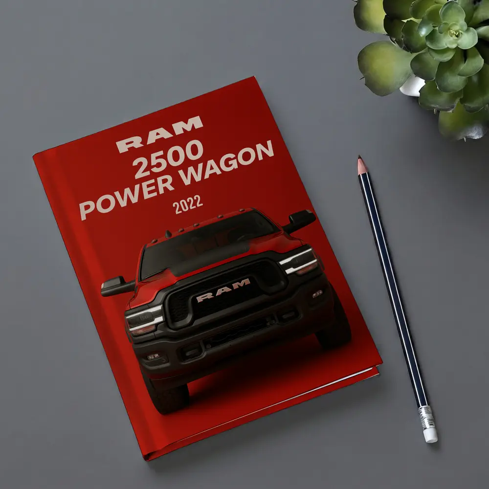 Ram 2500 Power Wagon Red Bold Front – Notebooks