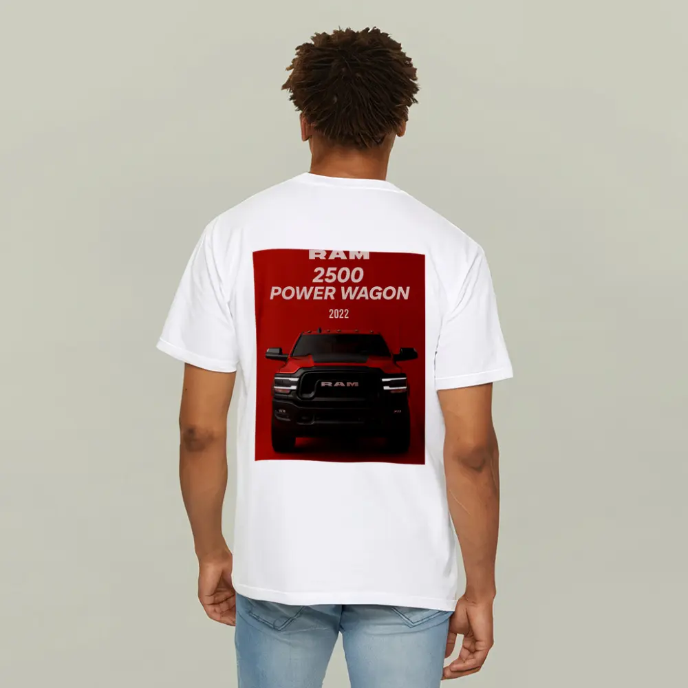 Ram 2500 Power Wagon Red Bold Front – T-Shirts