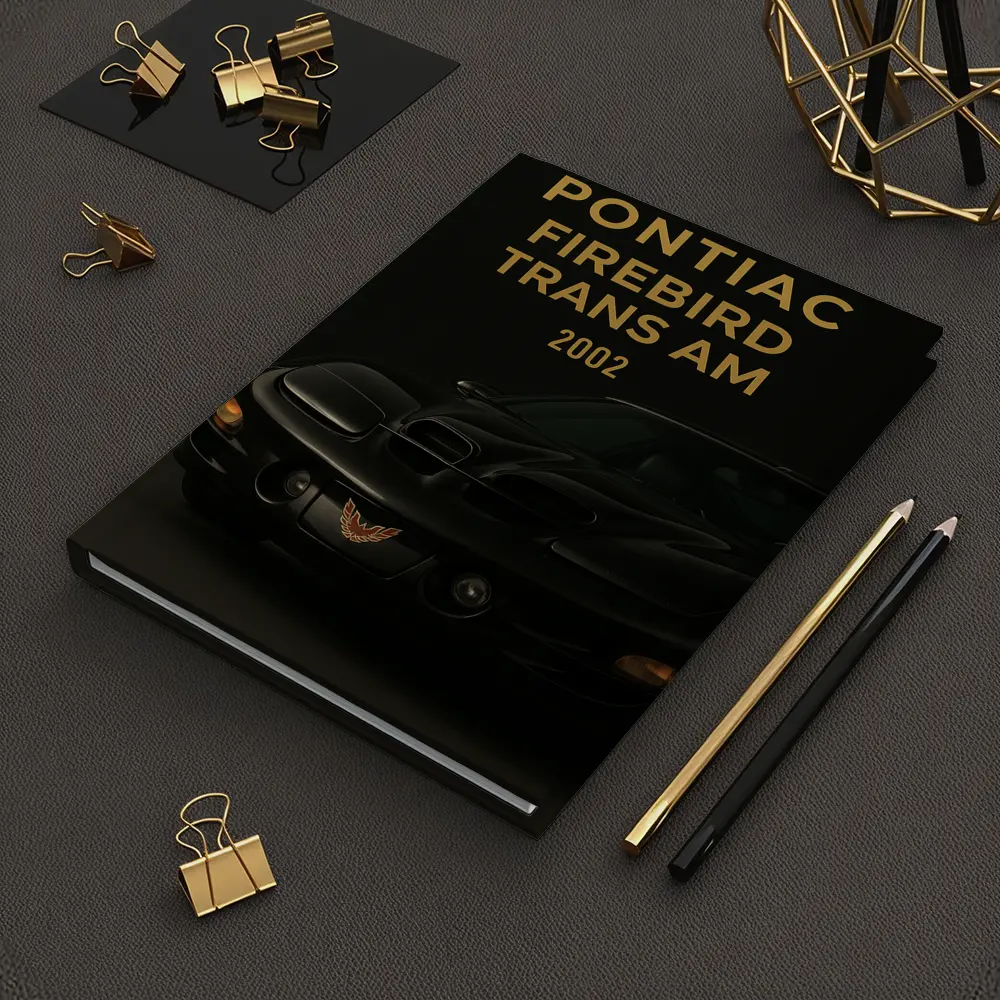 2002 Pontiac Firebird Trans Am Black – Notebooks