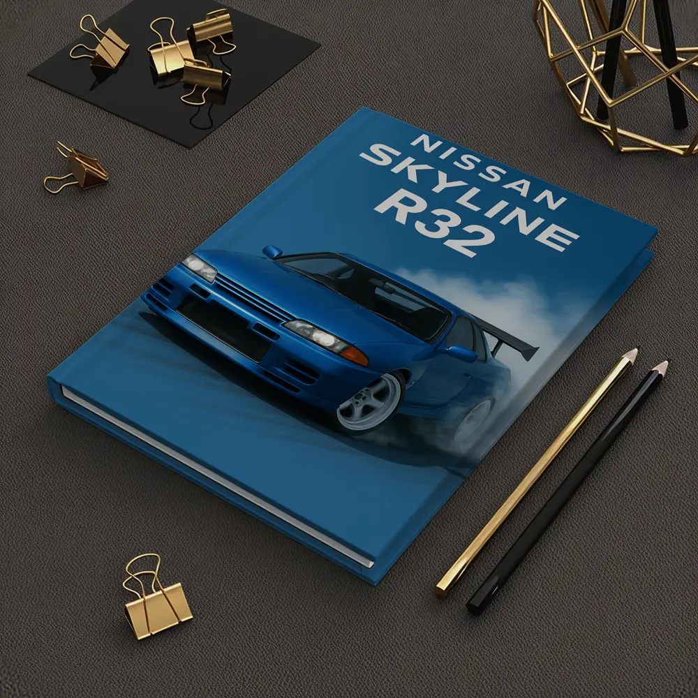 Nissan Skyline R32 Blue Drift Smoke – Notebooks