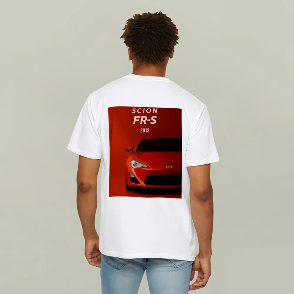 Scion FR-S 2013 Orange Sports Car – T-Shirts