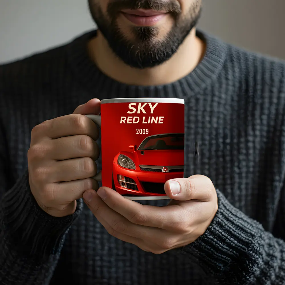 2009 Saturn Sky Red Line Sports Car – Mugs