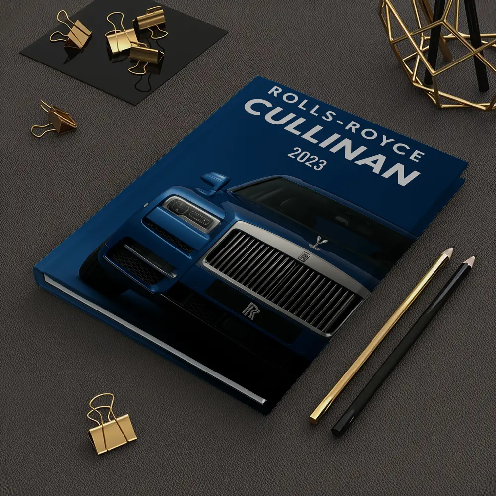 Rolls Royce Cullinan Blue Luxury SUV – Notebooks