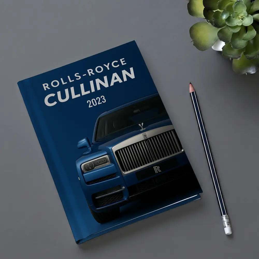 Rolls Royce Cullinan Blue Luxury SUV – Notebooks