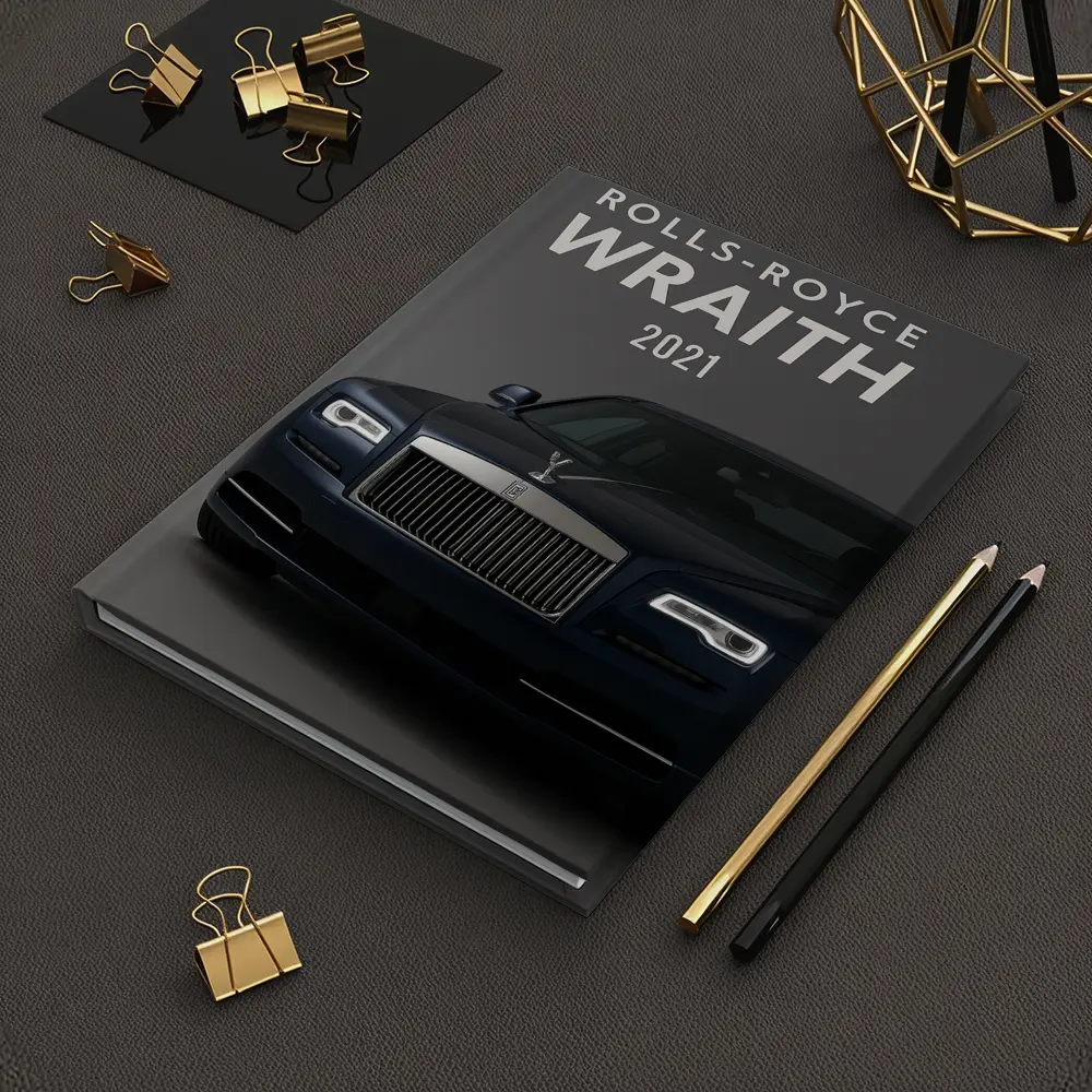 Rolls Royce Wraith Dark Blue Studio Shot – Notebooks
