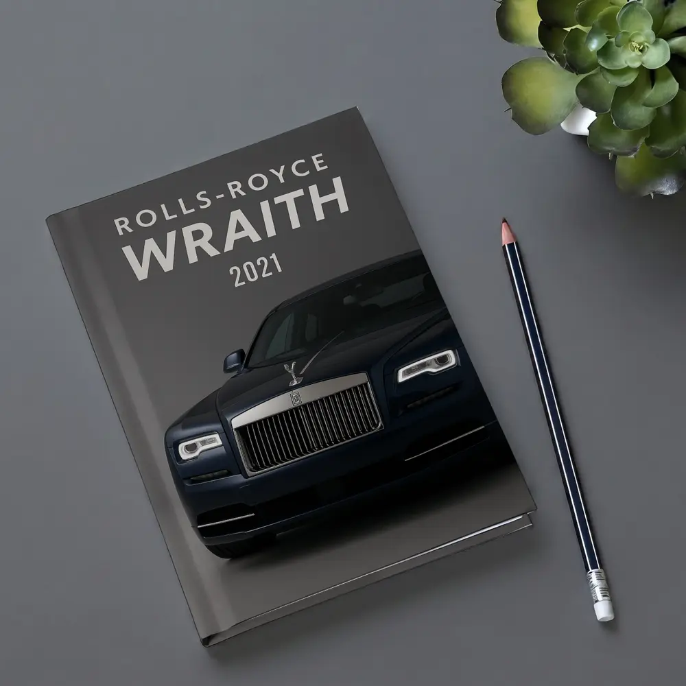 Rolls Royce Wraith Dark Blue Studio Shot – Notebooks