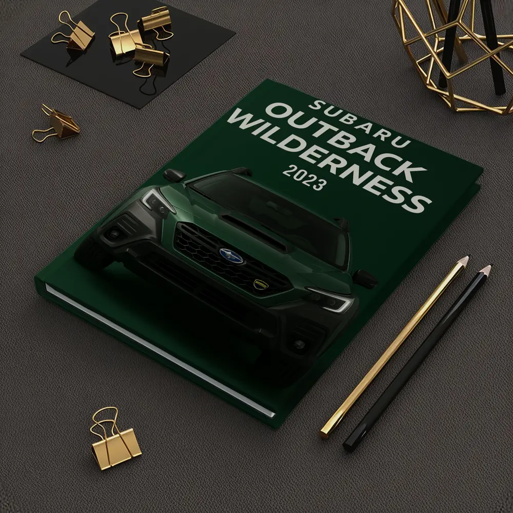 2023 Subaru Outback Wilderness Green Front View – Notebooks