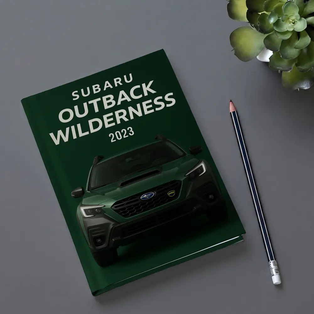2023 Subaru Outback Wilderness Green Front View – Notebooks