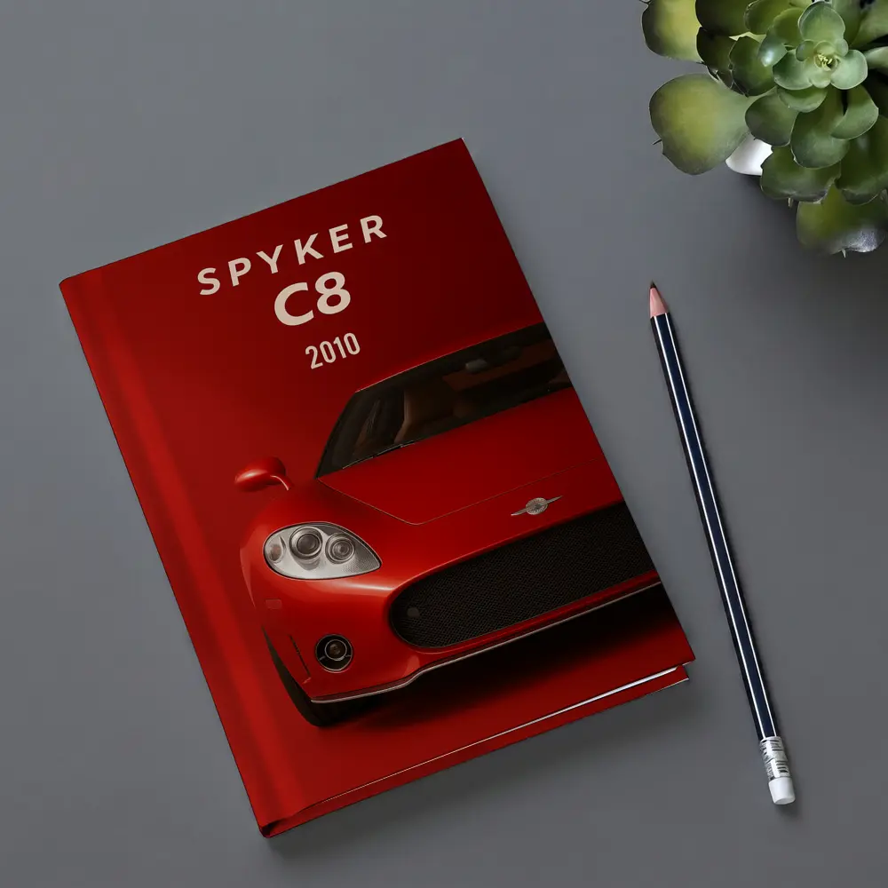 Spyker C8 2010 Red Supercar Front View – Notebooks