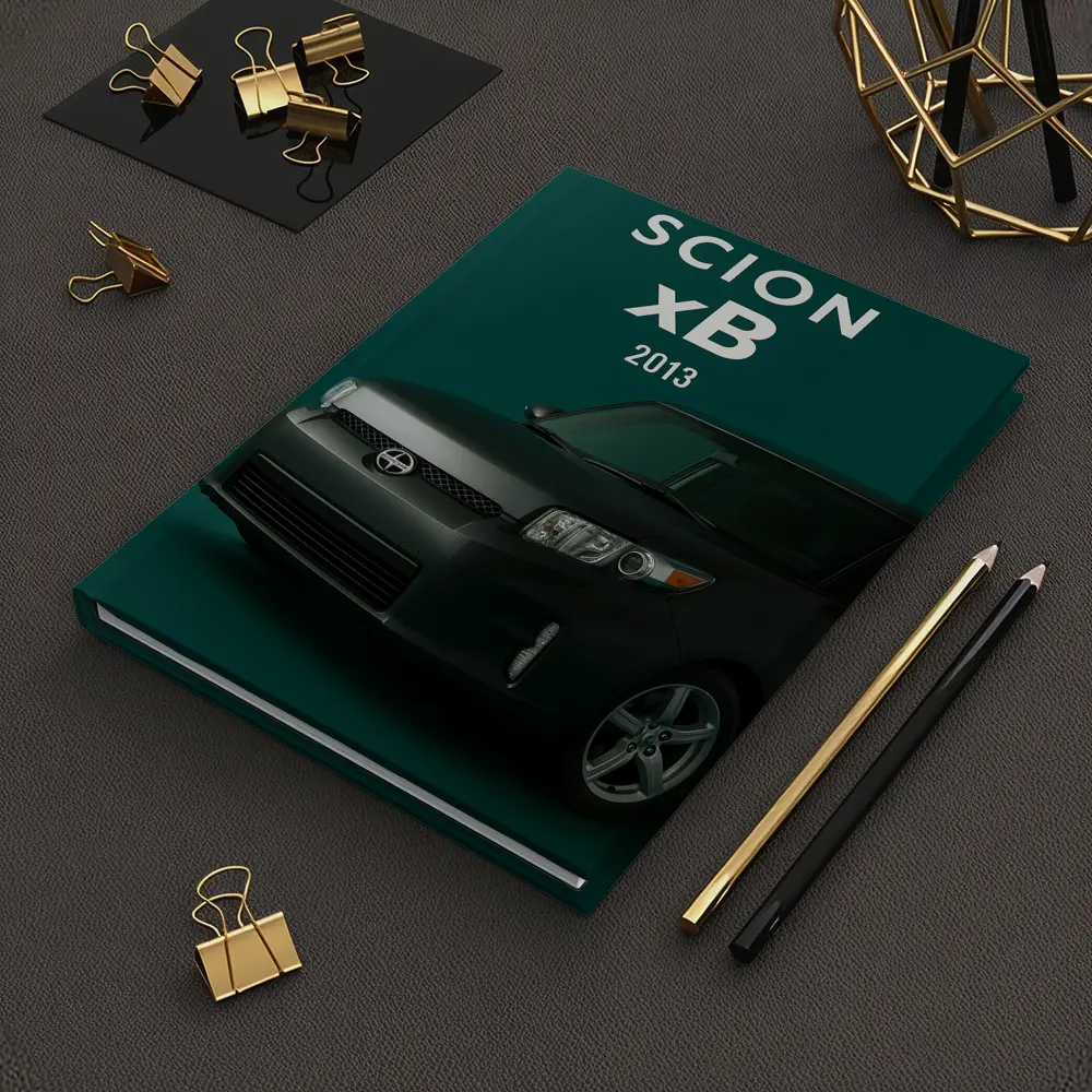 Scion xB 2013 Dark Teal Background – Notebooks
