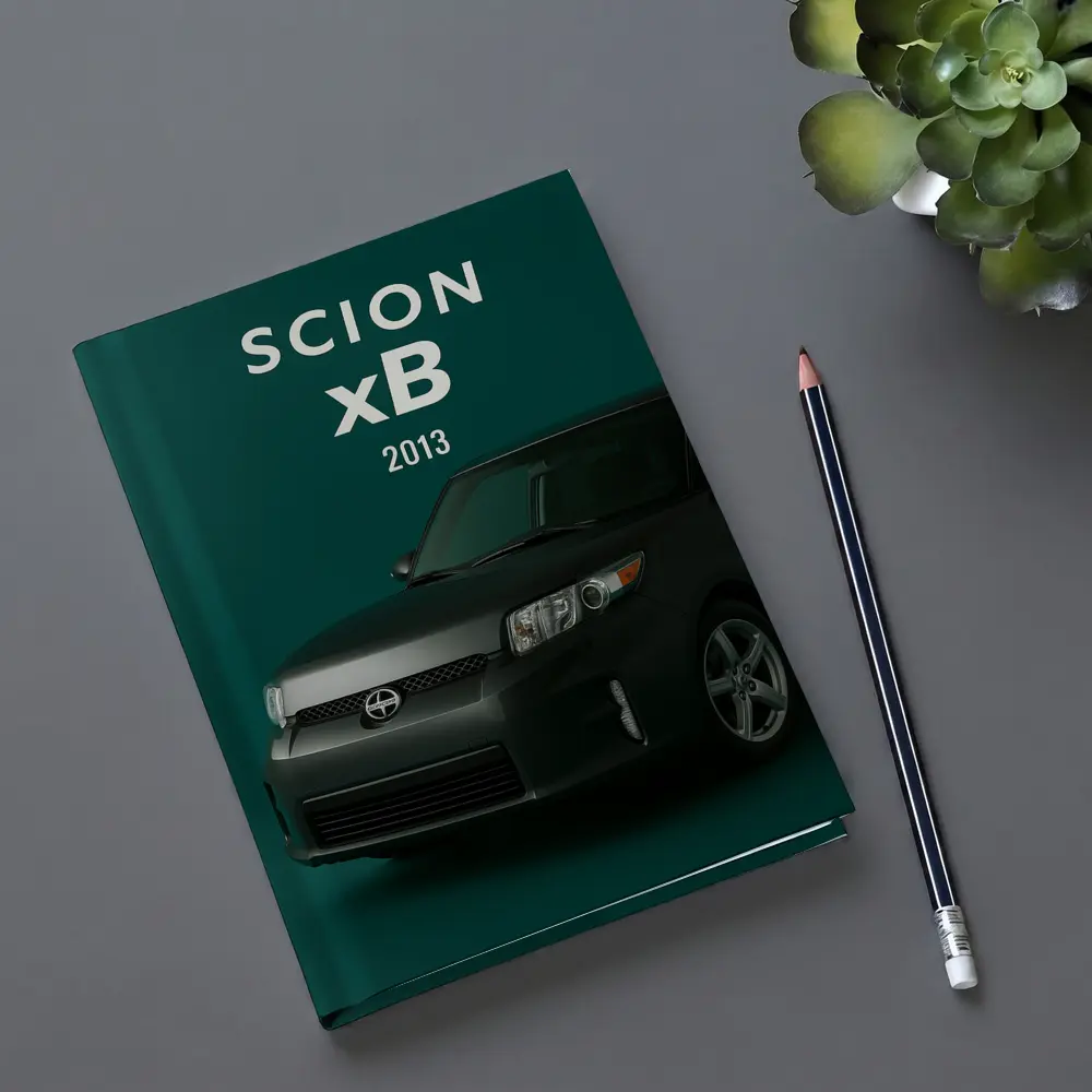 Scion xB 2013 Dark Teal Background – Notebooks