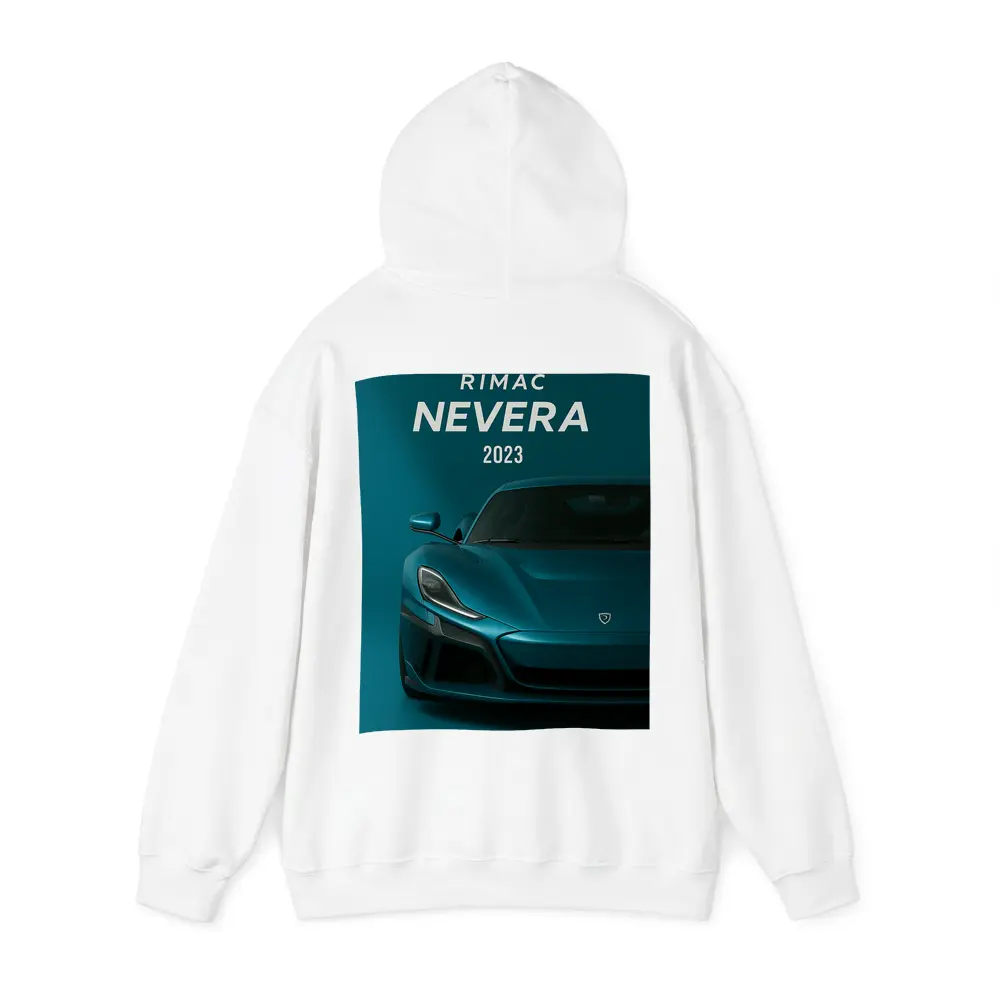 Rimac Nevera Electric Hypercar Teal Studio – Hoodies