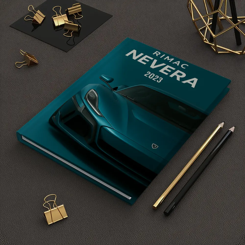 Rimac Nevera Electric Hypercar Teal Studio – Notebooks