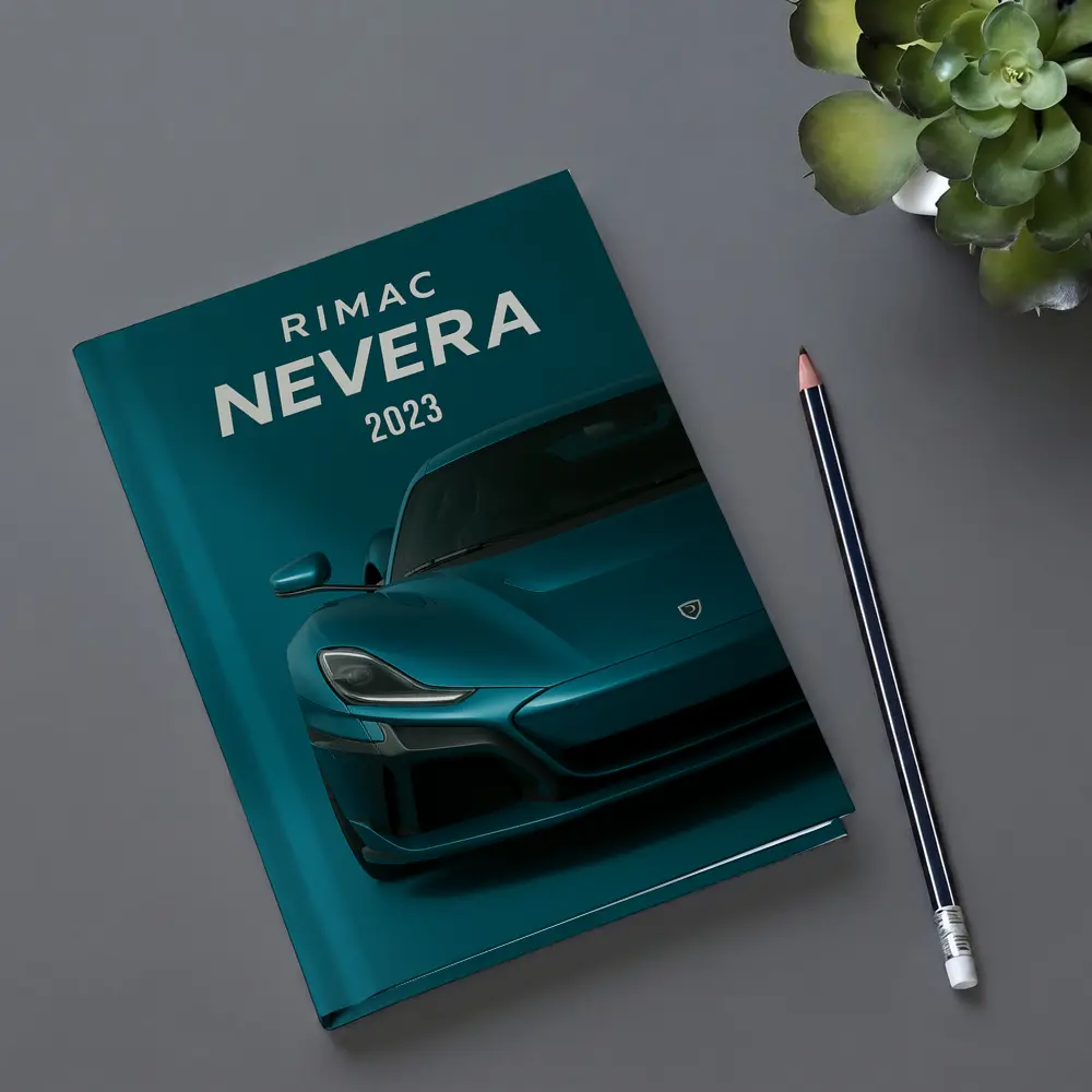 Rimac Nevera Electric Hypercar Teal Studio – Notebooks