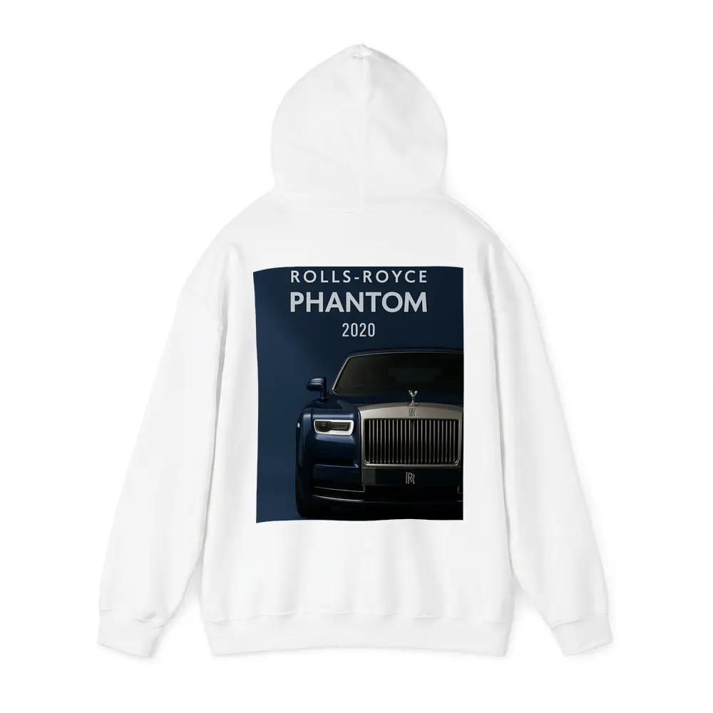 Rolls Royce Phantom Dark Blue Front View – Hoodies
