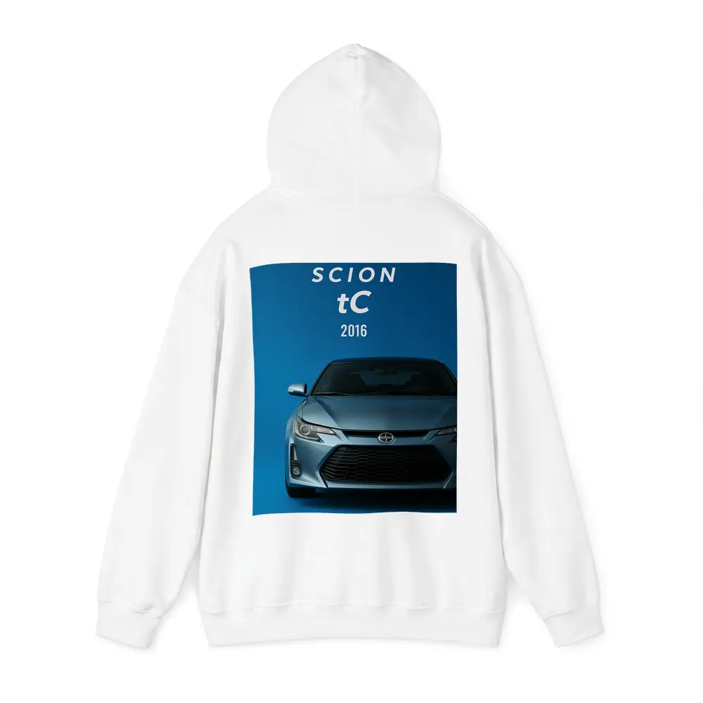 Scion tC 2016 Blue Studio Front View – Hoodies
