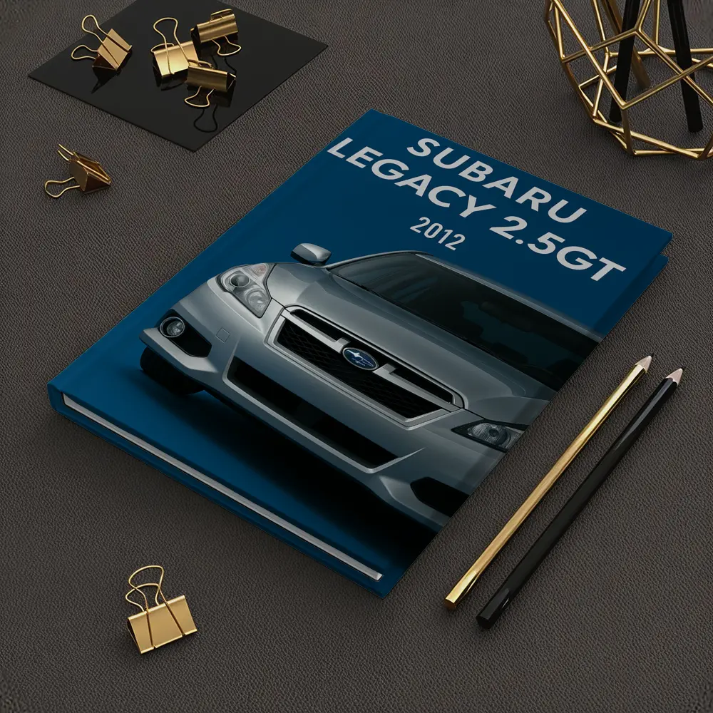 2012 Subaru Legacy GT Blue Background – Notebooks