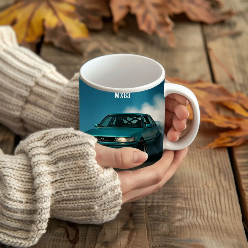 Toyota Cressida MX83 Drifting Smoke Blue – Mugs