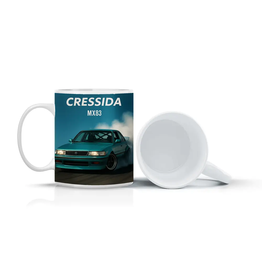 Toyota Cressida MX83 Drifting Smoke Blue – Mugs