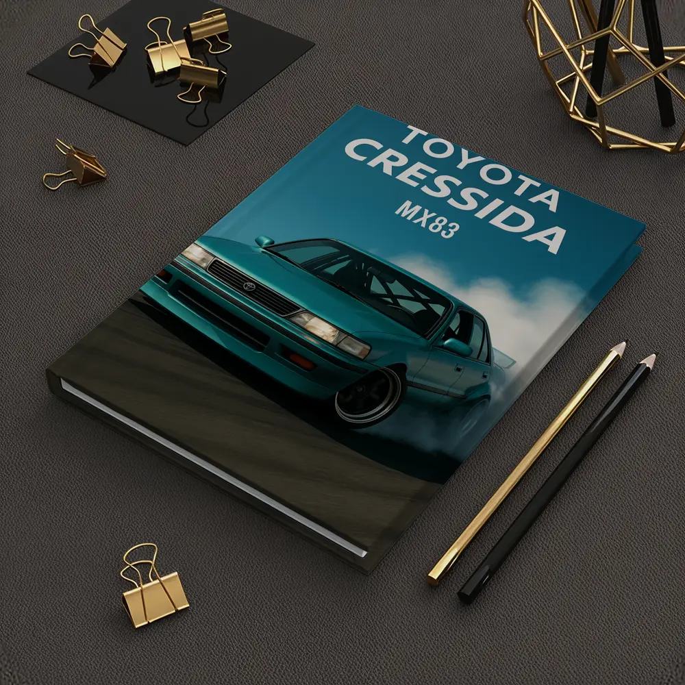 Toyota Cressida MX83 Drifting Smoke Blue – Notebooks