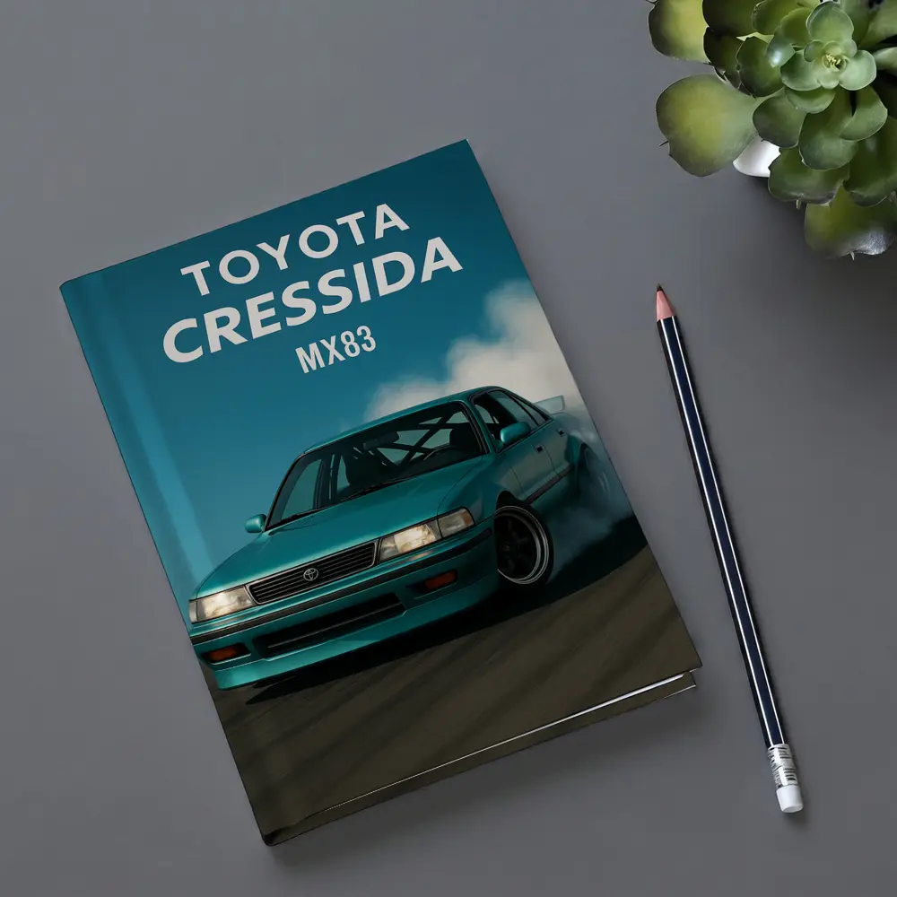Toyota Cressida MX83 Drifting Smoke Blue – Notebooks