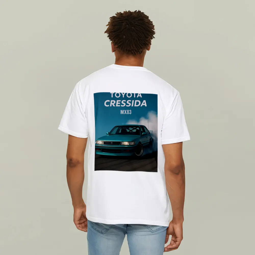 Toyota Cressida MX83 Drifting Smoke Blue – T-Shirts