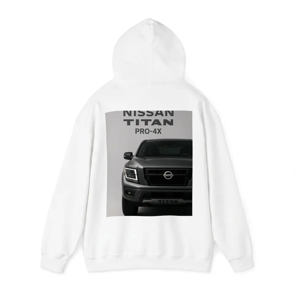 Nissan Titan Pro-4X Truck Gray Studio – Hoodies