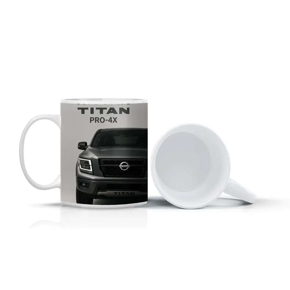 Nissan Titan Pro-4X Truck Gray Studio – Mugs