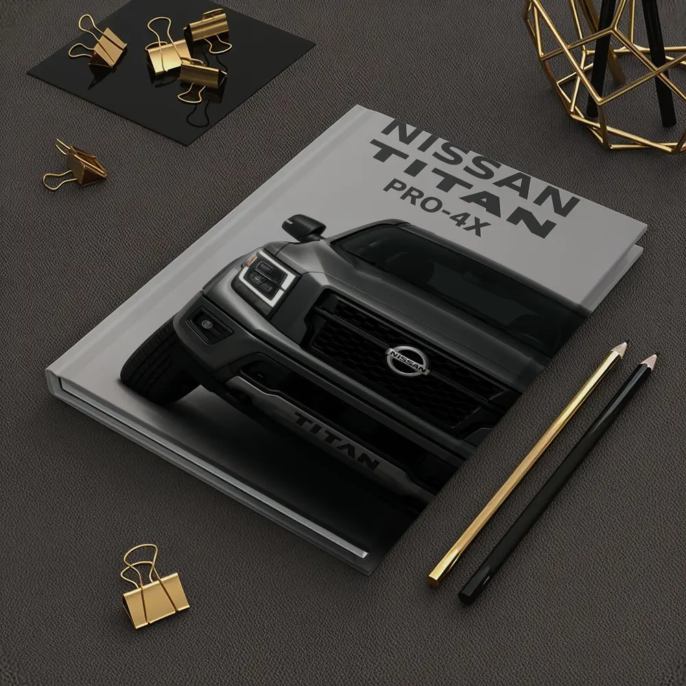 Nissan Titan Pro-4X Truck Gray Studio – Notebooks