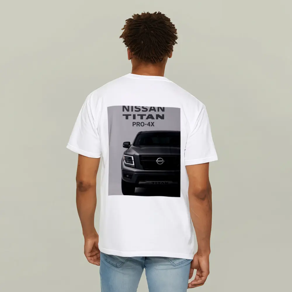 Nissan Titan Pro-4X Truck Gray Studio – T-Shirts