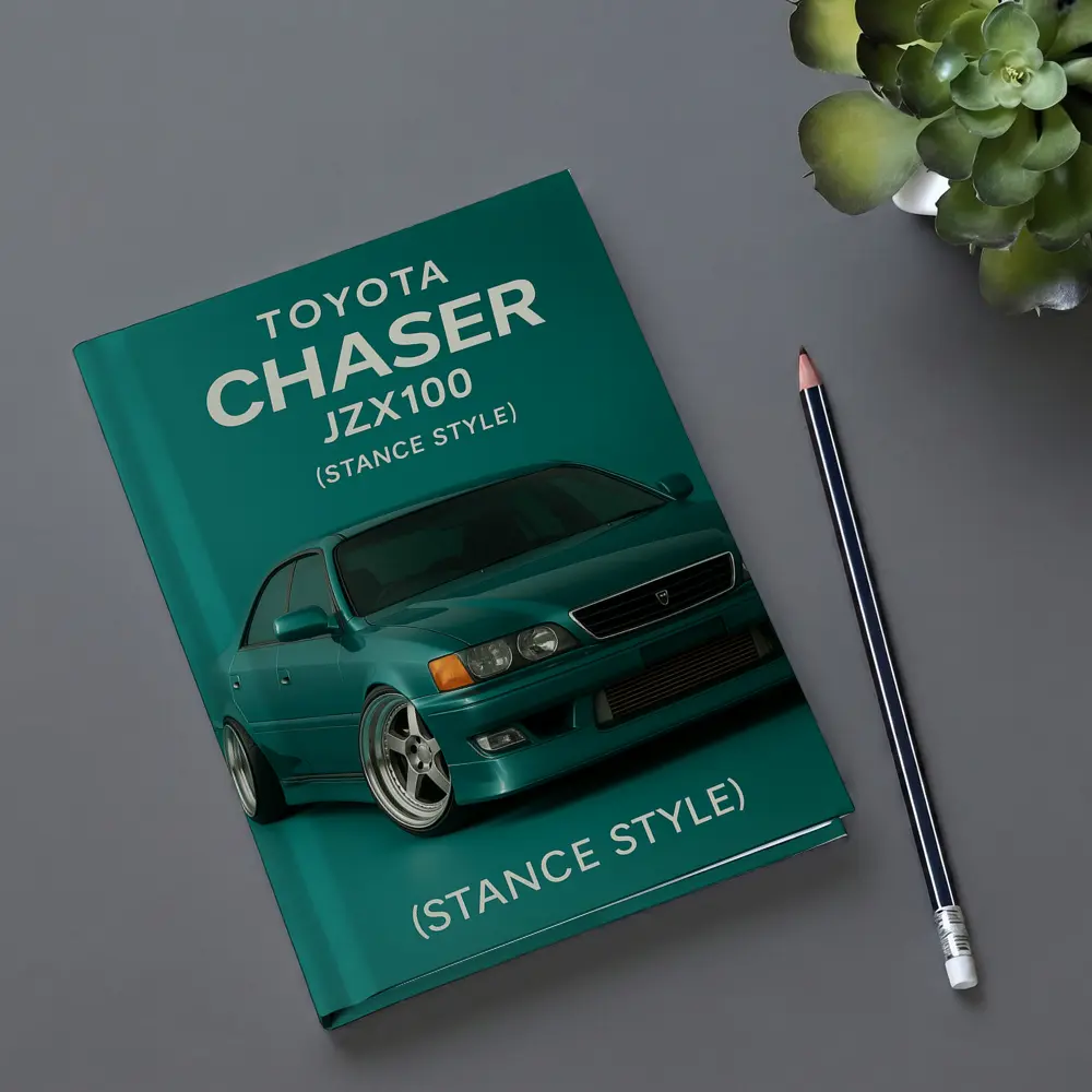 Toyota Chaser JZX100 Stance Style Teal – Notebooks