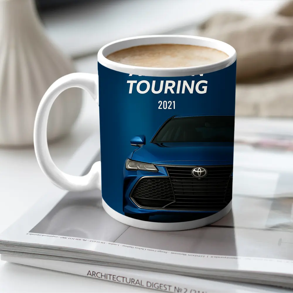 2021 Toyota Avalon Touring Blue Front View – Mugs