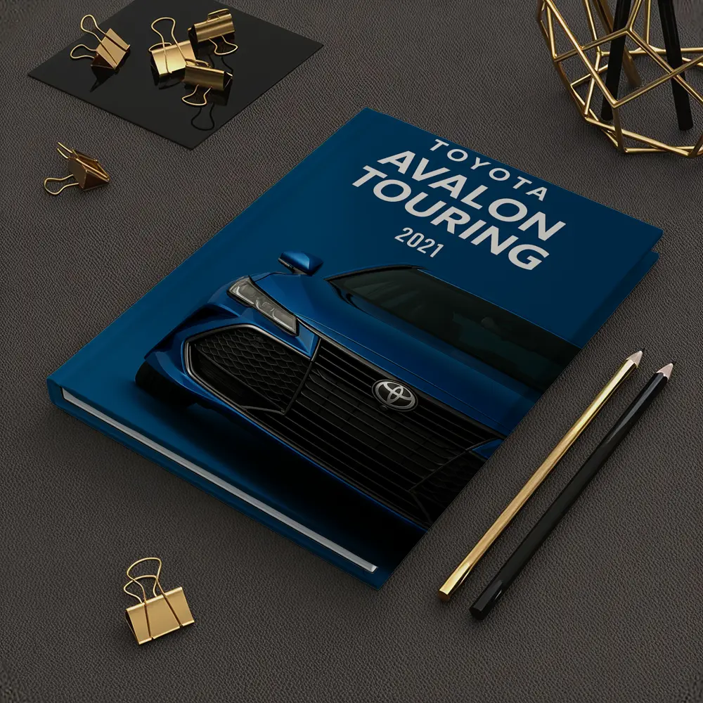 2021 Toyota Avalon Touring Blue Front View – Notebooks