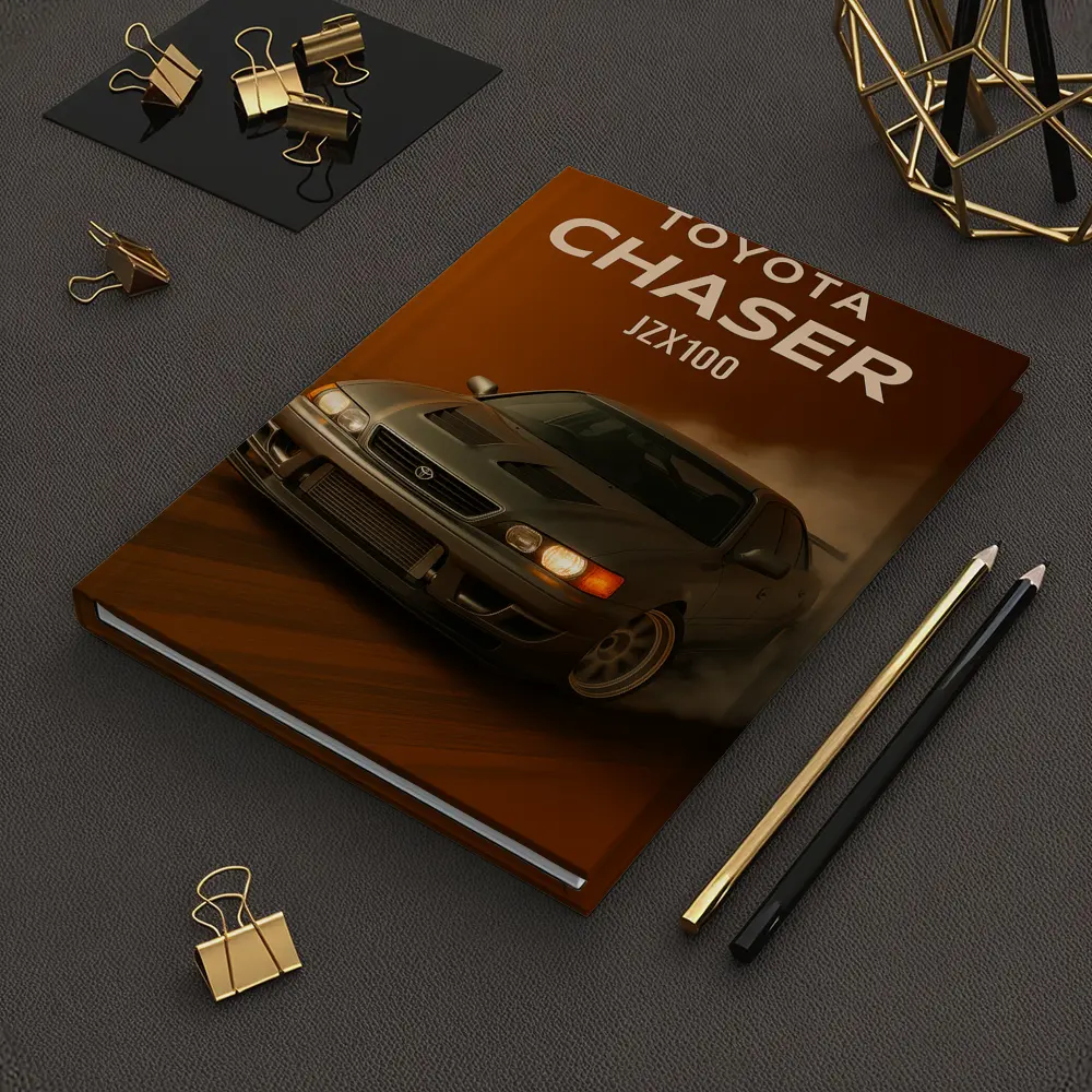 Toyota Chaser JZX100 Drifting Orange Smoke – Notebooks