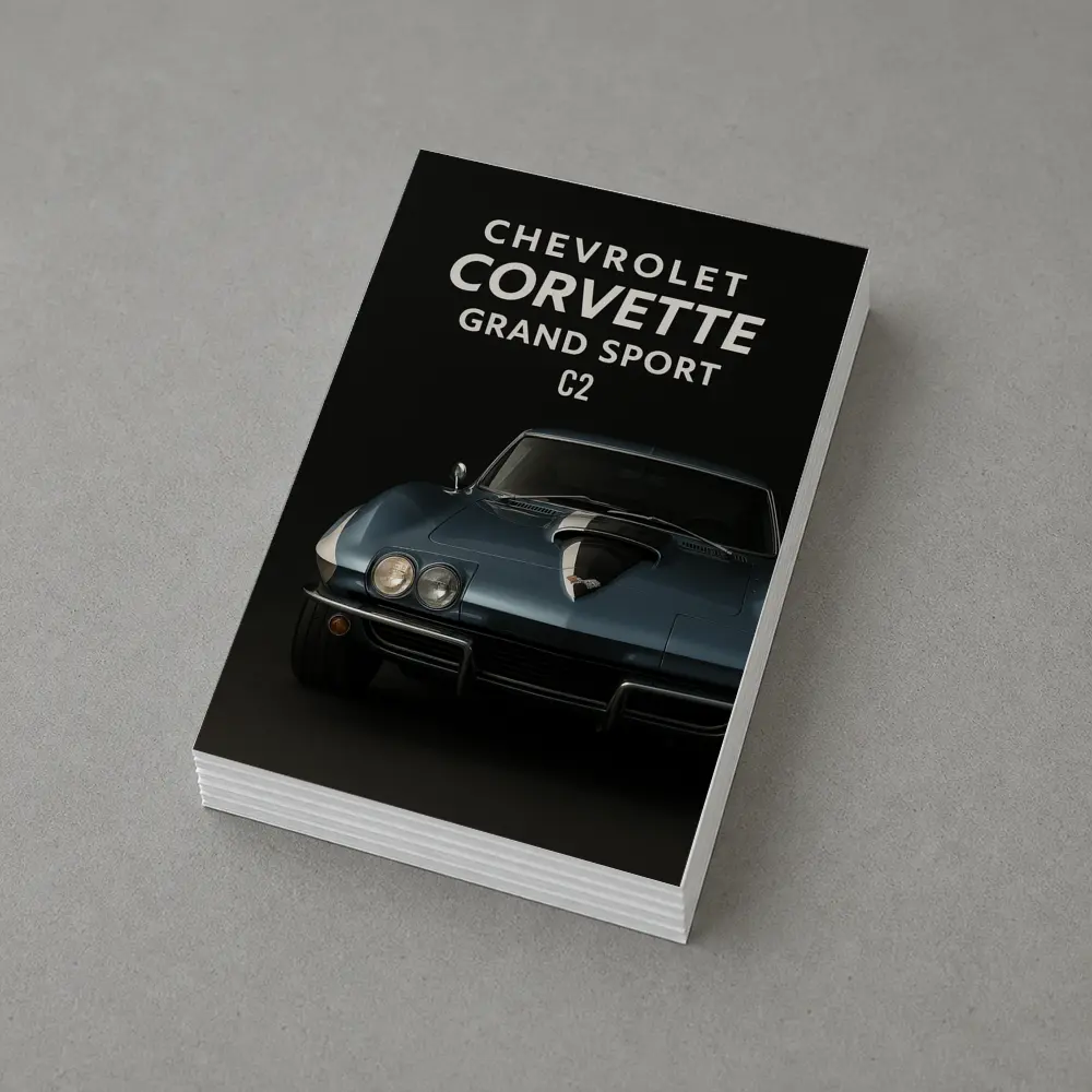 Chevrolet Corvette Grand Sport C2 Dark – Postcards