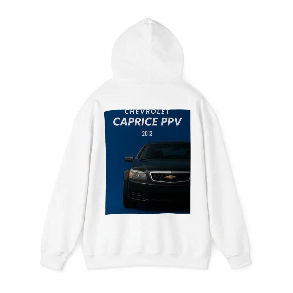 Chevrolet Caprice PPV Dark Blue Background – Hoodies