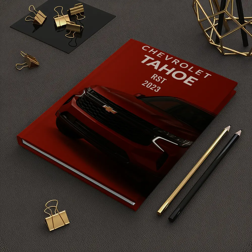 Chevrolet Tahoe RST Red Bold Front View – Notebooks