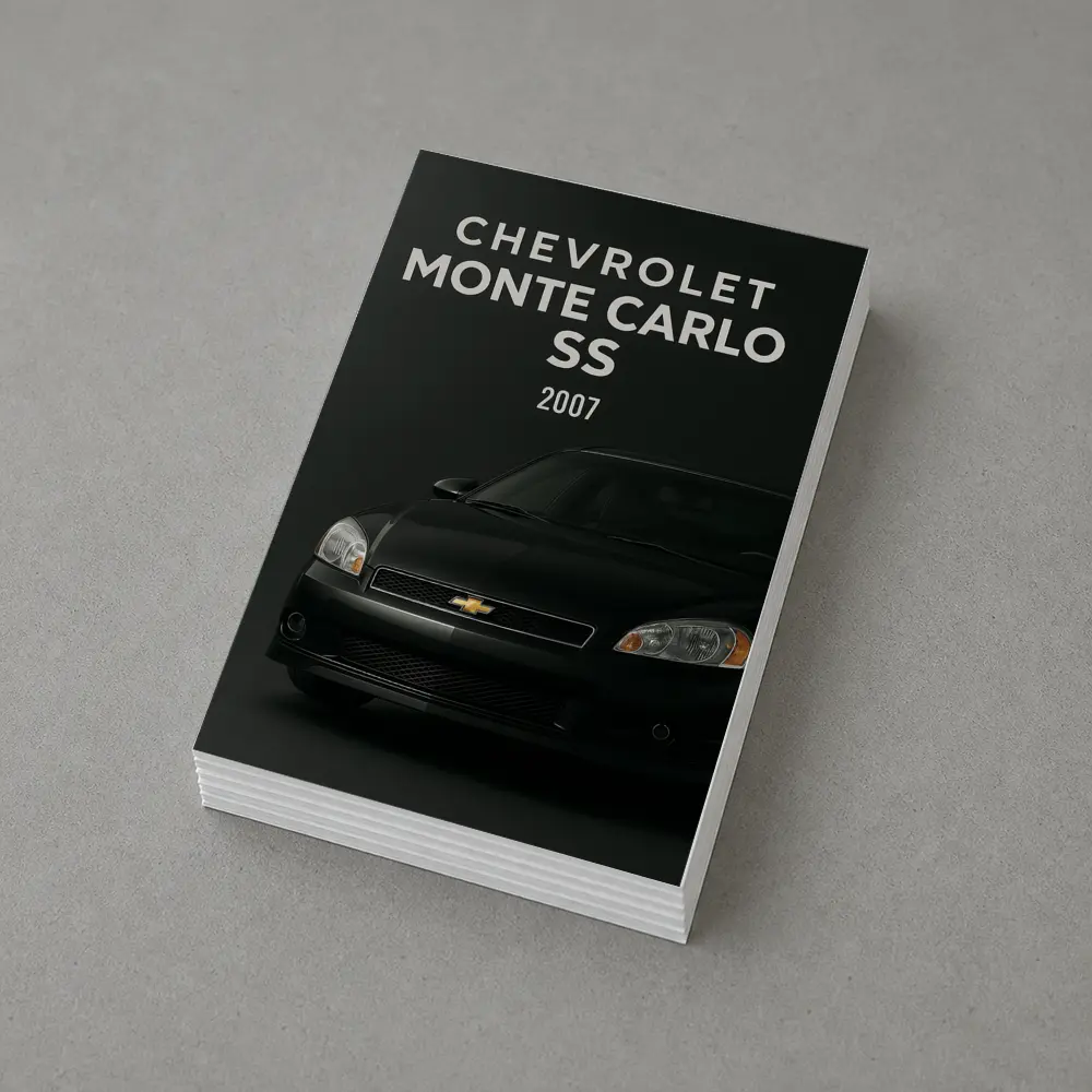 Chevrolet Monte Carlo SS Dark Studio – Postcards