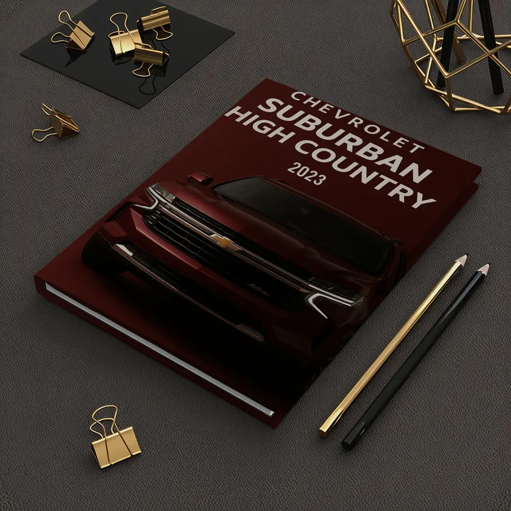Chevrolet Suburban High Country Dark Red – Notebooks