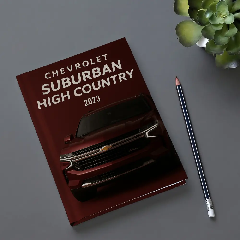 Chevrolet Suburban High Country Dark Red – Notebooks