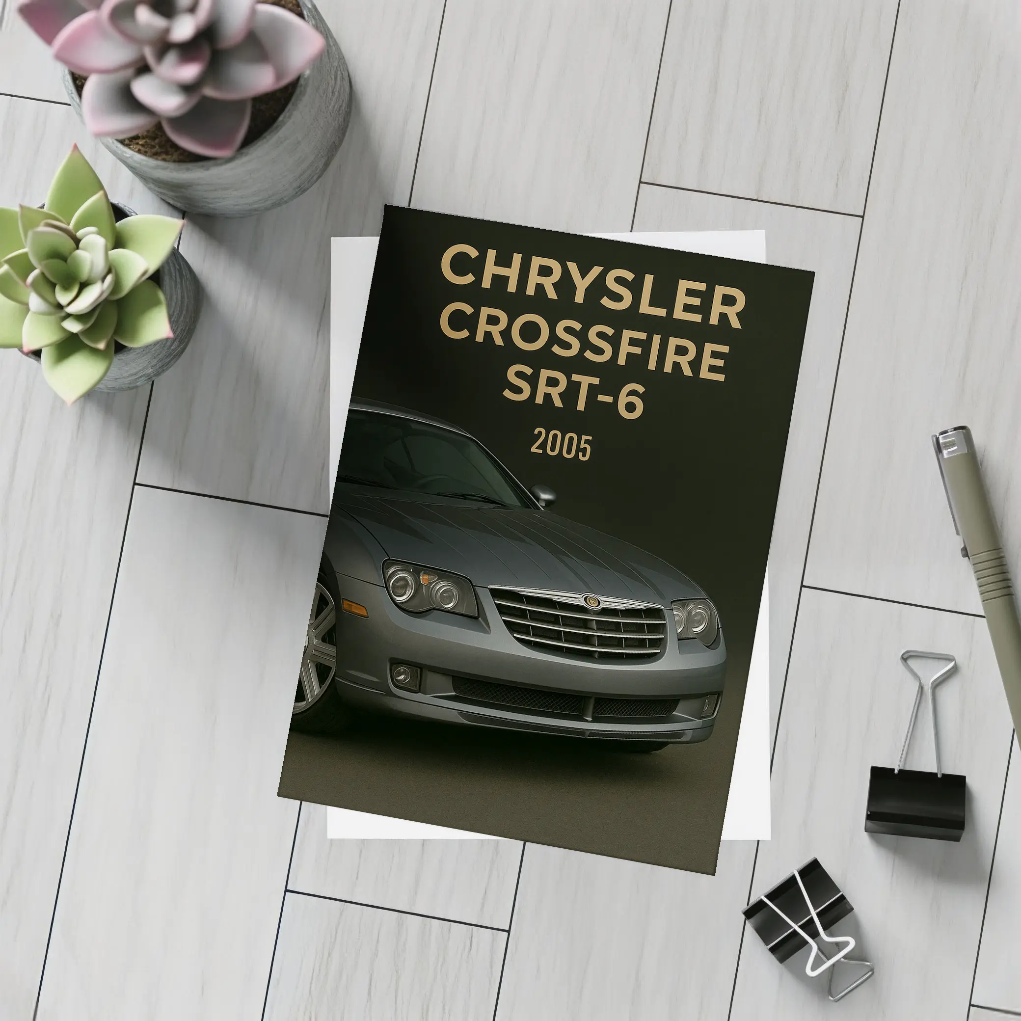 2005 Chrysler Crossfire SRT Six Dark Studio – Postcards