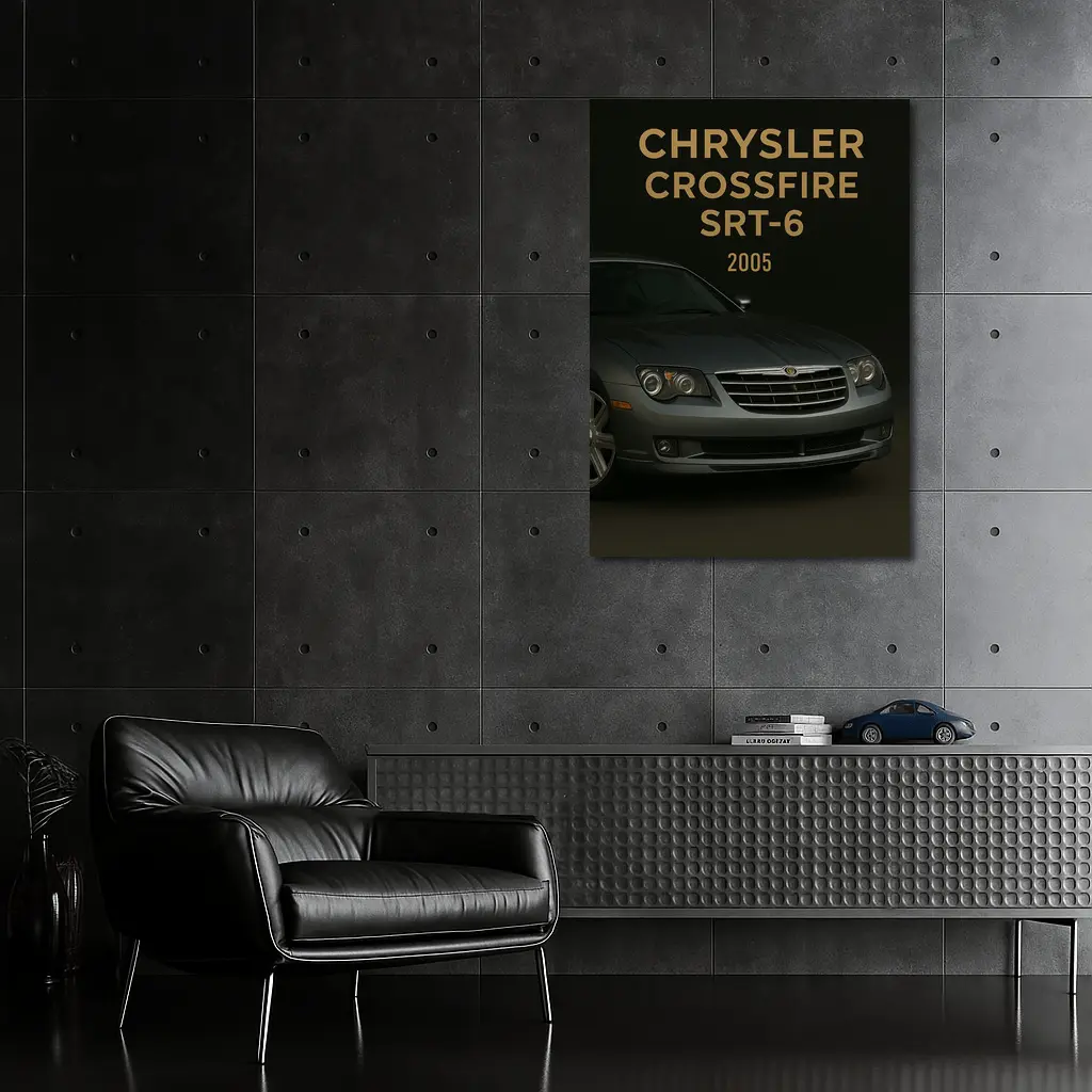 2005 Chrysler Crossfire SRT Six Dark Studio – Wall Art