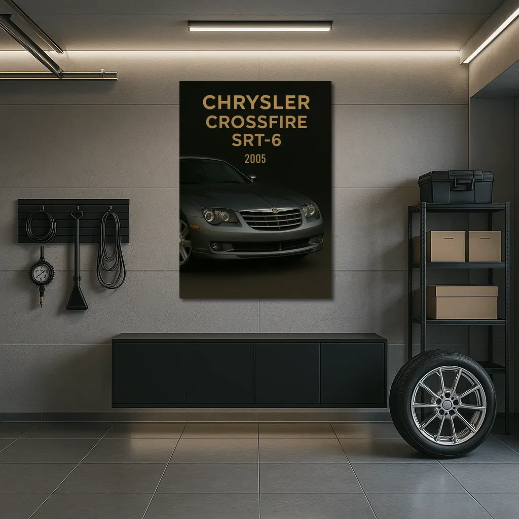 2005 Chrysler Crossfire SRT Six Dark Studio – Wall Art