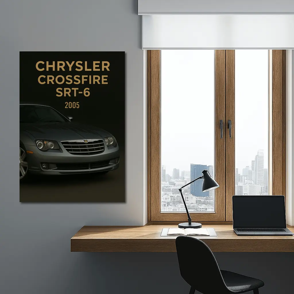 2005 Chrysler Crossfire SRT Six Dark Studio – Wall Art