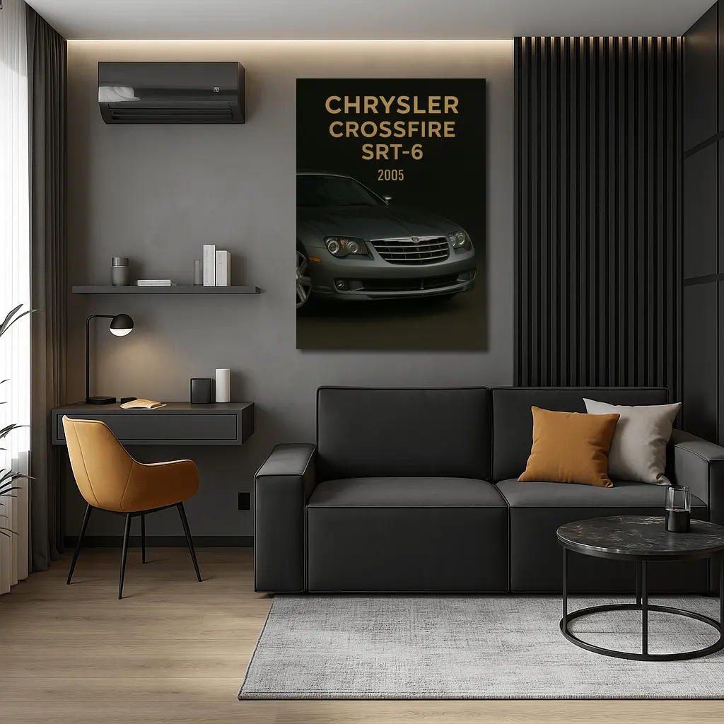 2005 Chrysler Crossfire SRT Six Dark Studio – Wall Art