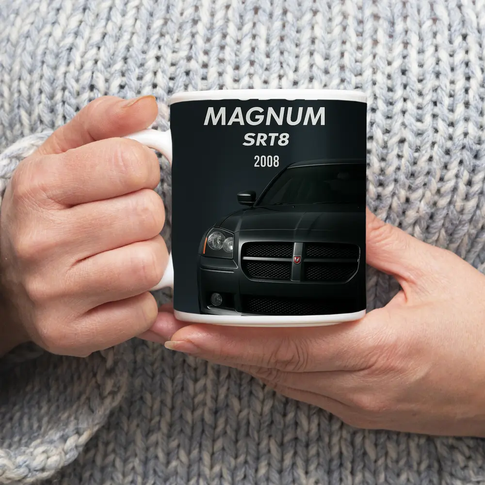 Dodge Magnum SRT8 Dark Studio Front View – Mugs