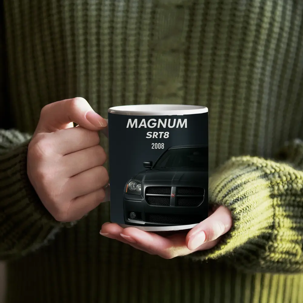 Dodge Magnum SRT8 Dark Studio Front View – Mugs