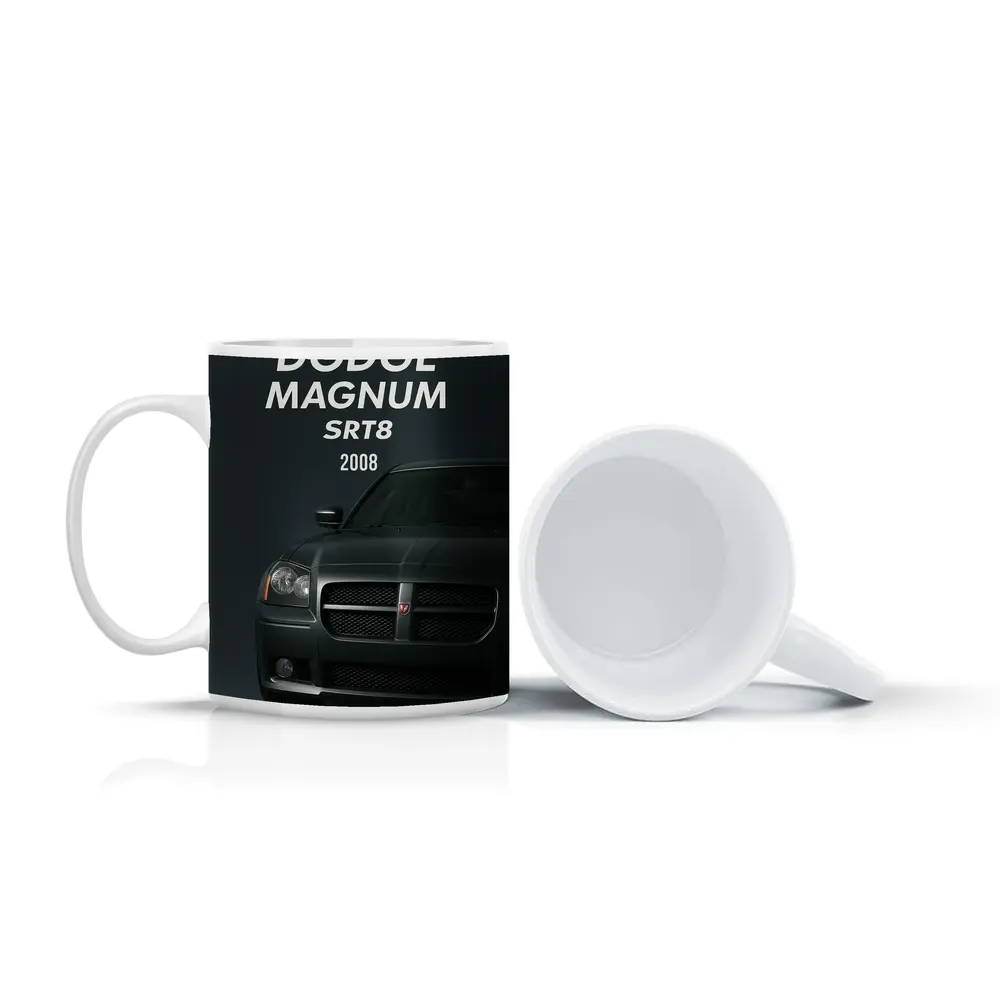 Dodge Magnum SRT8 Dark Studio Front View – Mugs