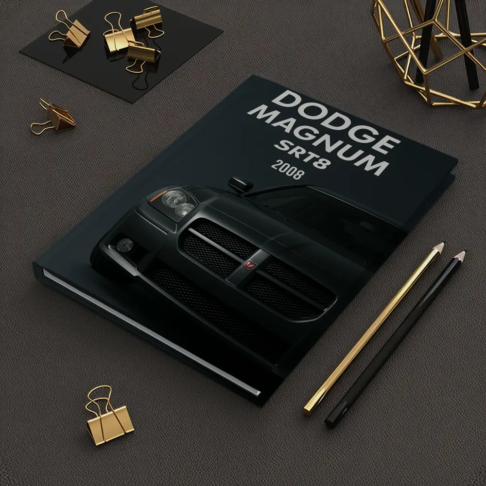 Dodge Magnum SRT8 Dark Studio Front View – Notebooks